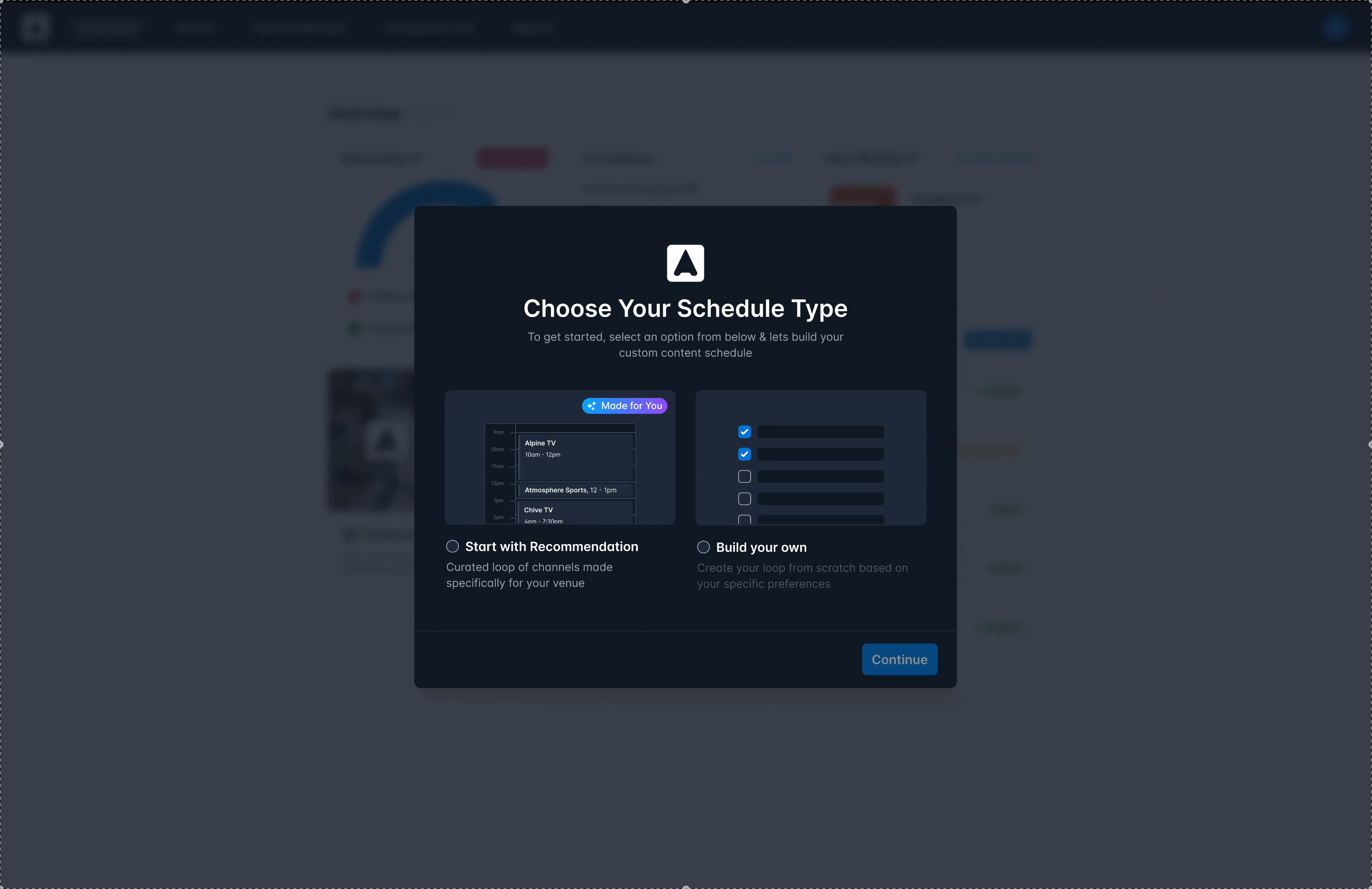 The resulting low fidelity prototype that users could interact with